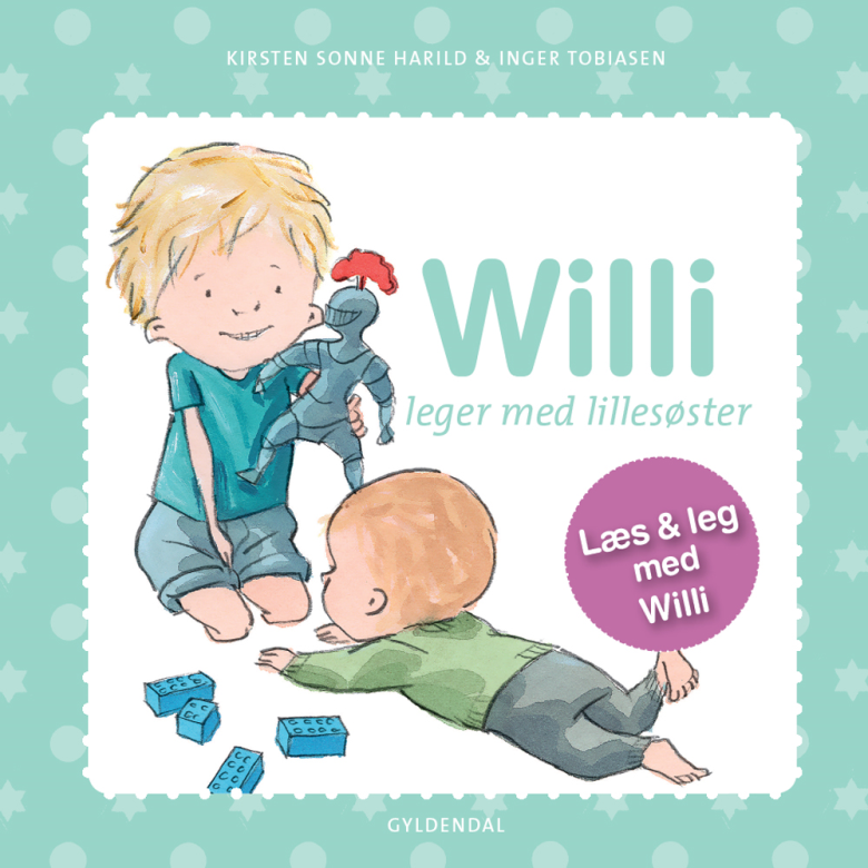 Willi leger med lillesøster - Maneno